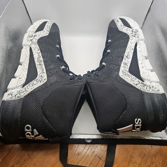 Adidas CrazyQuick Black And White Basketball Shoe 18‎ US Mens \